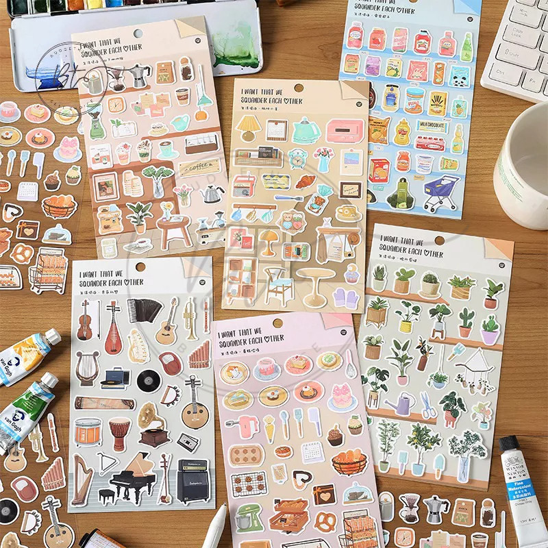

Journamm.id 1pc Stiker Dekorasi Desain Life Poem Untuk Scrapbook