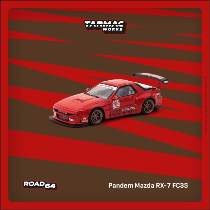 Tarmac Skala 64 Pandem Mazda RX7 FC3S