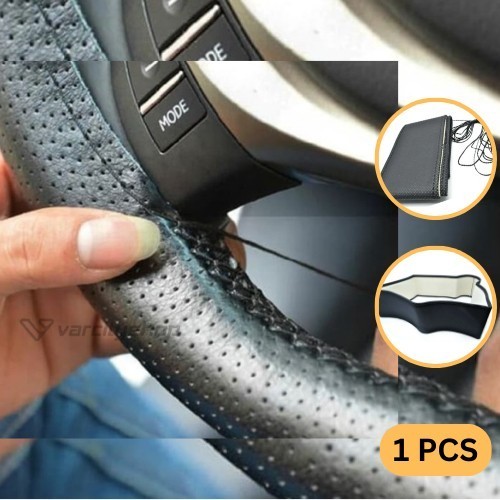 Cover Setir Stir Mobil Kulit DIY + Alat Jahit