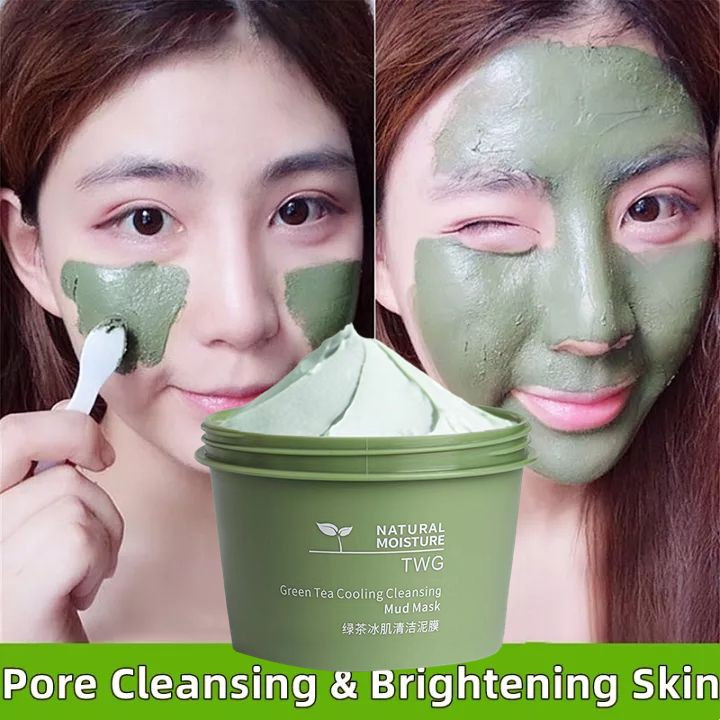 TWG Cleansing Mask - Masker Wajah Green Tea Clay Mask 120GR
