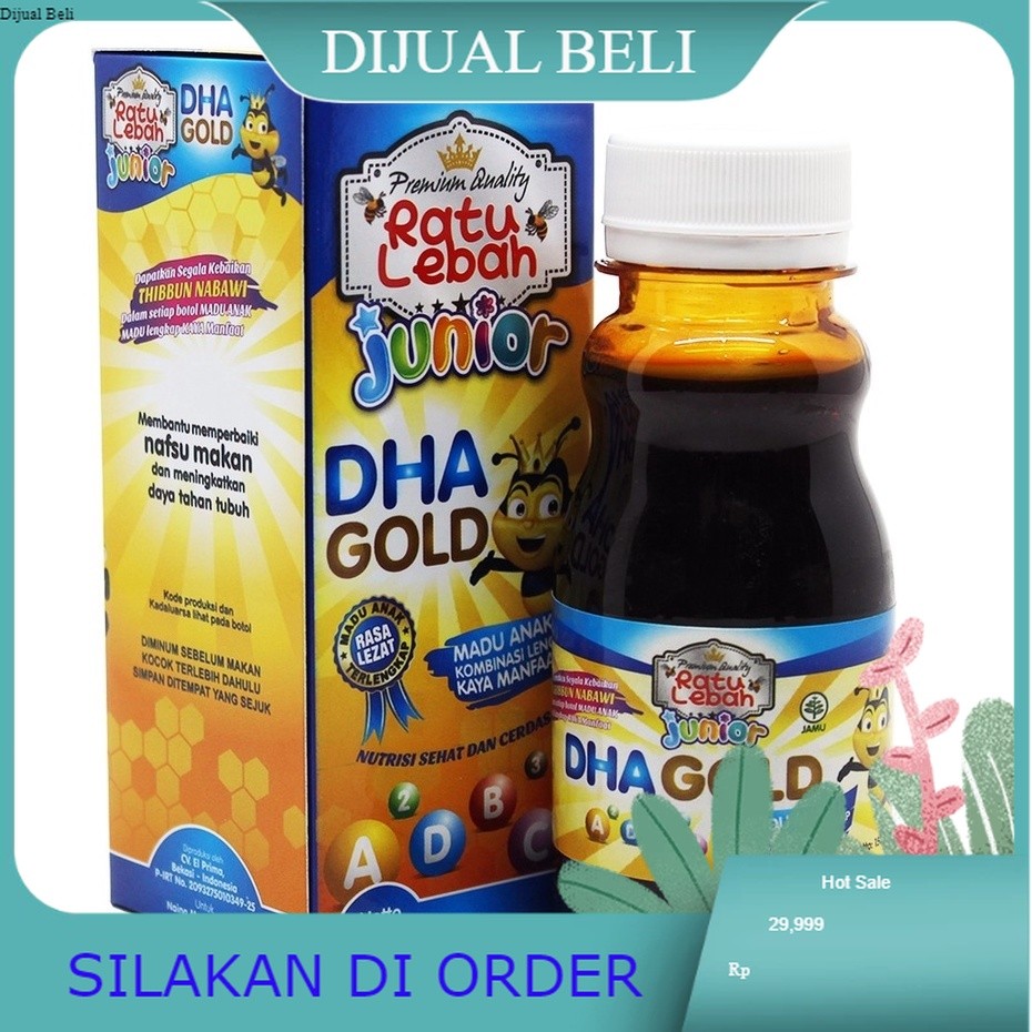 

Madu Ratu lebah Junior DHA GOLD plus Omega 3