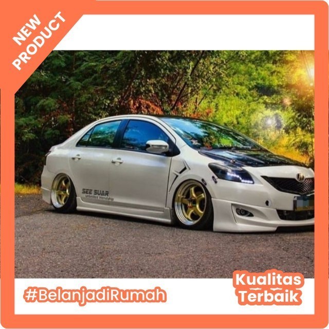 Bodykit Vios Spoiler Gen 2 (Duraflek)
