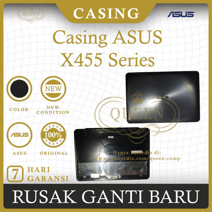 Casing Cover Lcd Laptop asus X455 A455L F455 A455LD K455 Original