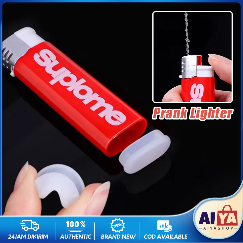 COD Lighter Mainan Air Prank Korek Water Toys Prank Korek Api Air Prank Water Gun