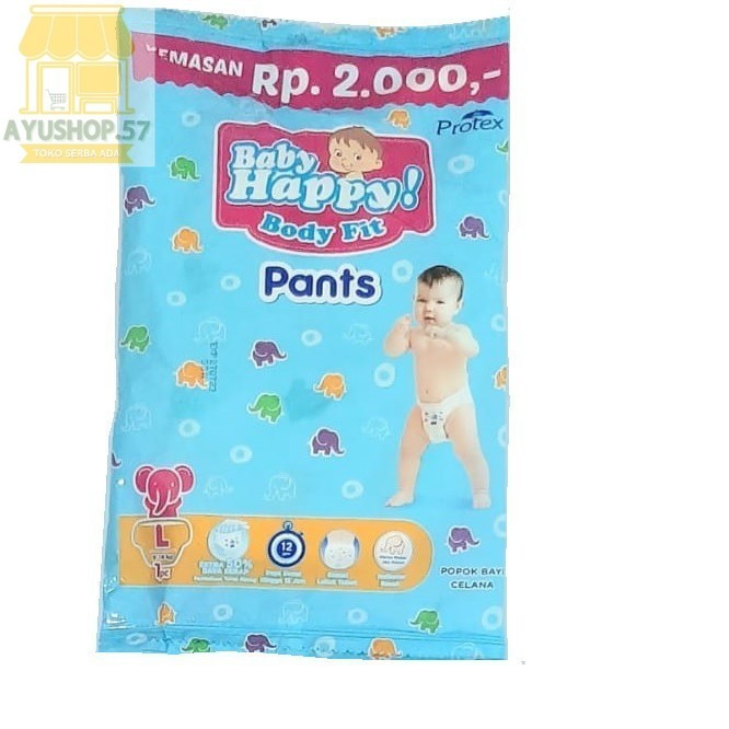 

Baby Happy size L [6pcs/renceng] - AYUSHOP57