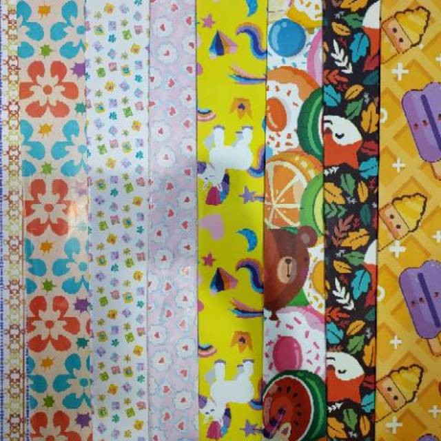 

Packing kertas kado + ucapan