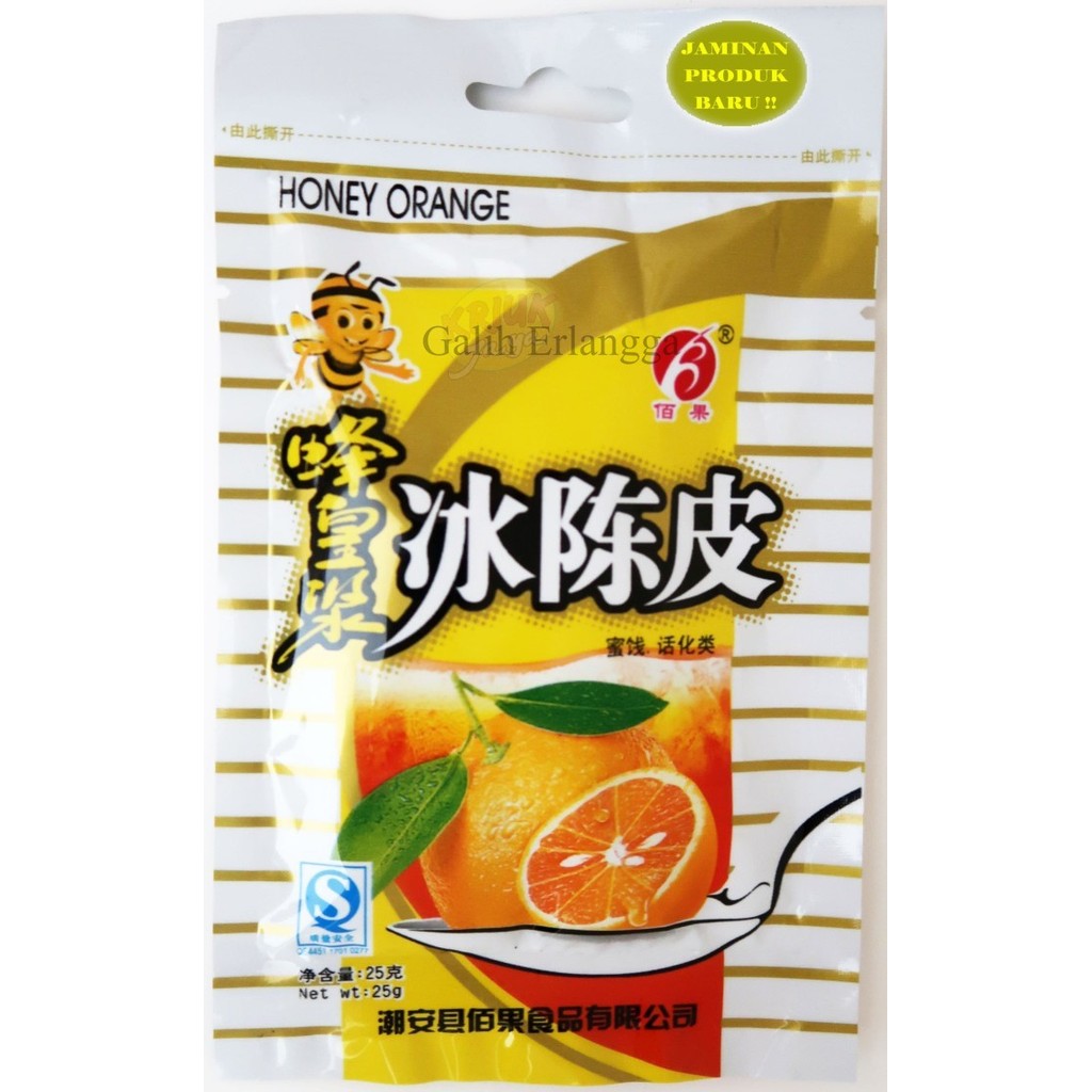 

nb Manisan Kulit Jeruk Madu Honey Orange