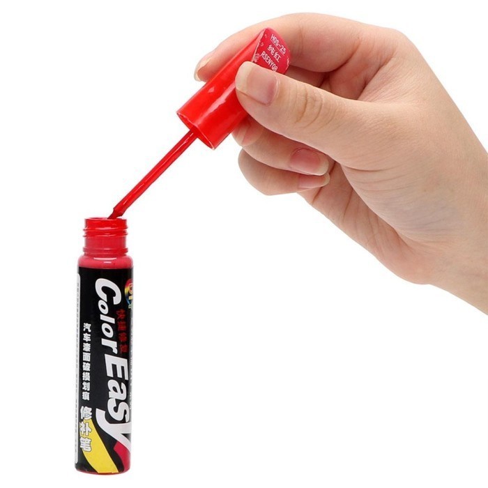 

Color Easy Cat Spidol Penghilang Baret Lecet Mobil Motor Car Paint Pen - Merah