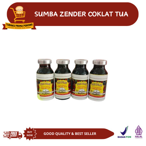 

PEWARNA MAKANAN ZENDER - Coklat Tua 15 ml