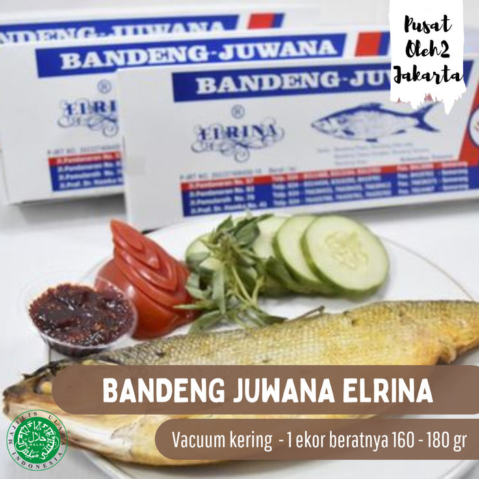 

#Selalu Ready# Bandeng Presto Juwana Vacuum Kering (1 ekor) Semarang - 160 gram