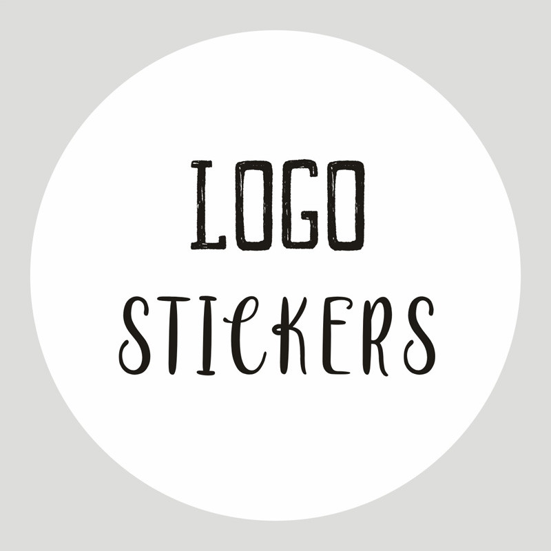 

3 4 5 6 7 cm Logo Sticker Custom Wedding Birthday Baptism Stickers Design Your Own Stickers Personalize Stickers