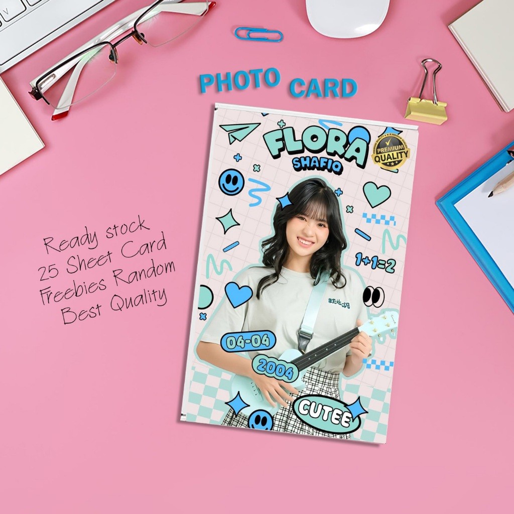 HANEUL PHOTOCARD JKT48 FLORA FREYA GRACIA