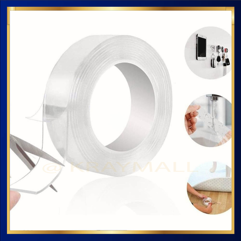 

Double Tape Perekat Acrylic Nano Washable Adhesive 2M - TV030