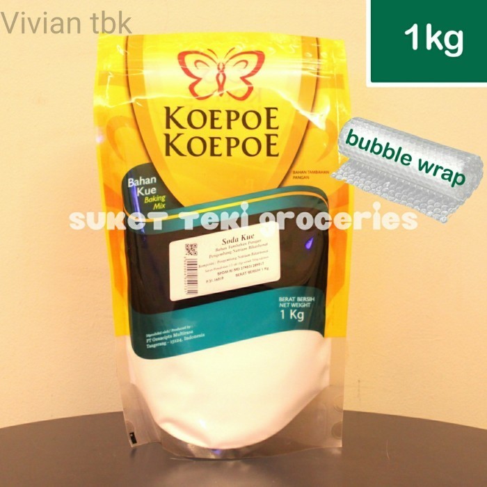 

vv Soda Kue 1kg Koepoe Koepoe / Baking Soda 1 kg READY Grosir Murah