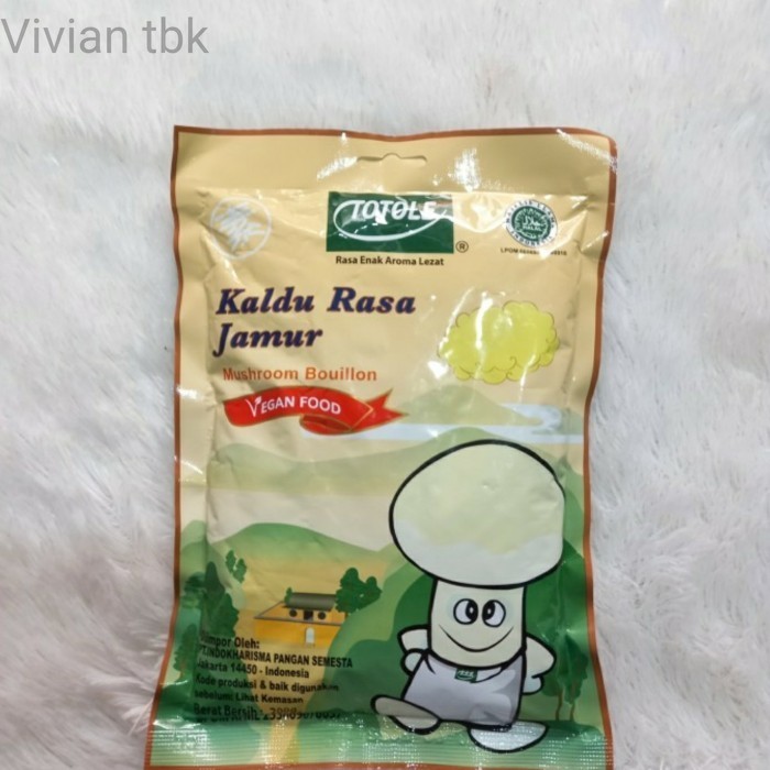 

vv Kaldu Jamur Totole 200 gr HALAL Bumbu Penyedap Vegetarian