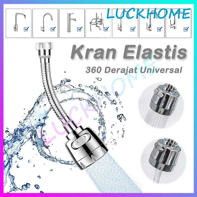 Cuci Piring Keran Selang Kran Air Wastafel Dapur Cuci Piring Pipa Kran Fleksibel Selang Fleksibel Ek