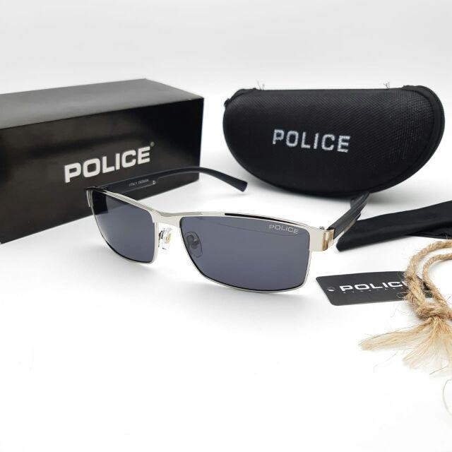 Best Style Kacamata Fashion Pria Polarized Anti Silau Kacamata Police P24 Fullset