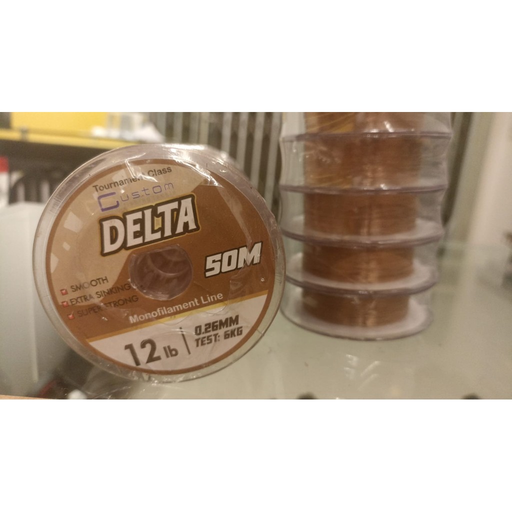 SENAR PANCING MURAH CUSTOM DELTA 50M