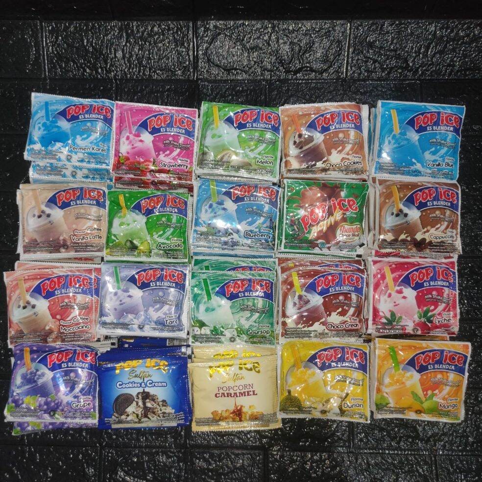 

Pop Ice Renceng isi 10 sachet