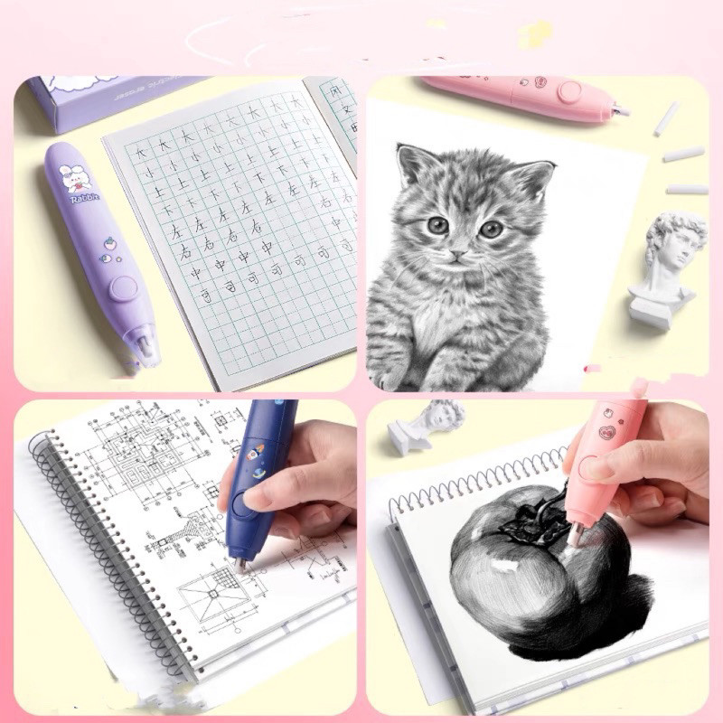 

Ay00! Ready Penghapus Pensil Otomatis/ Penghapus Electric /Electric Pencil Eraser