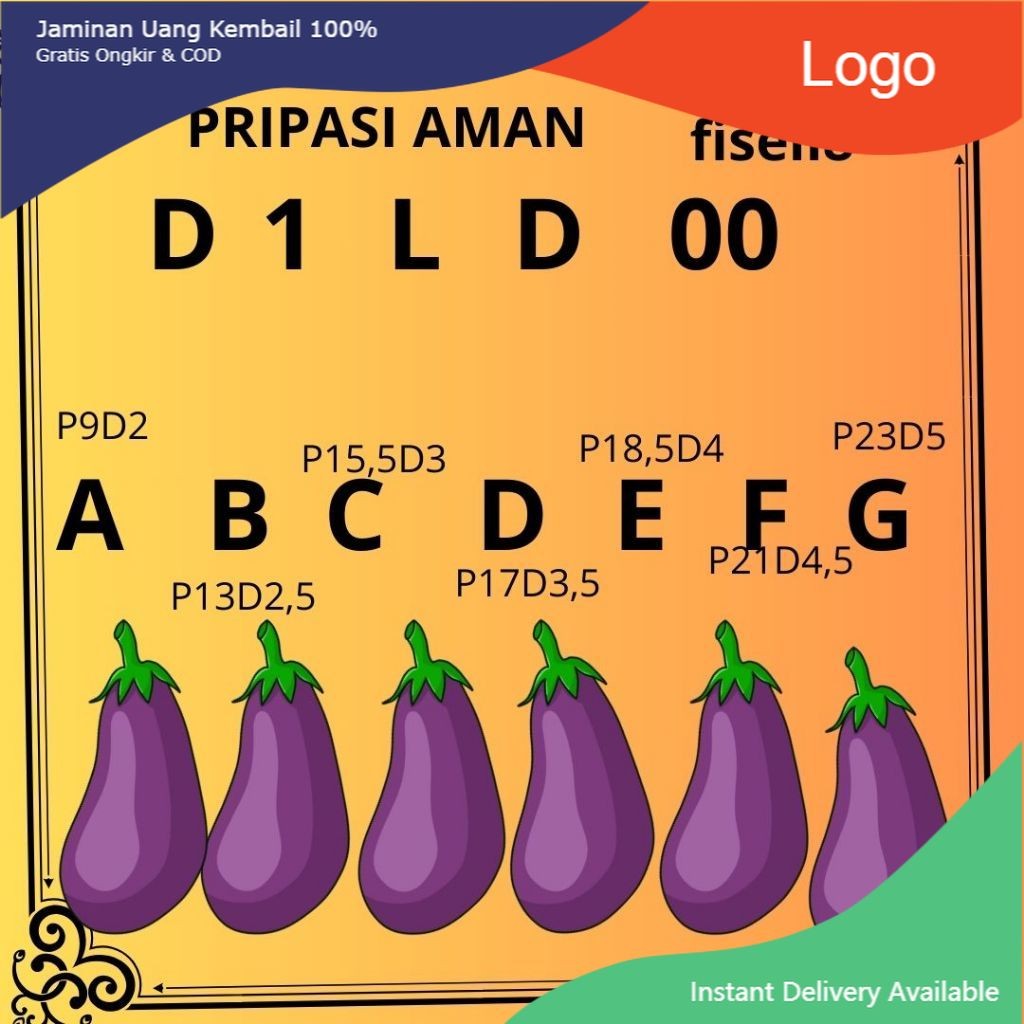 

Terlaris TERONG UNGGU