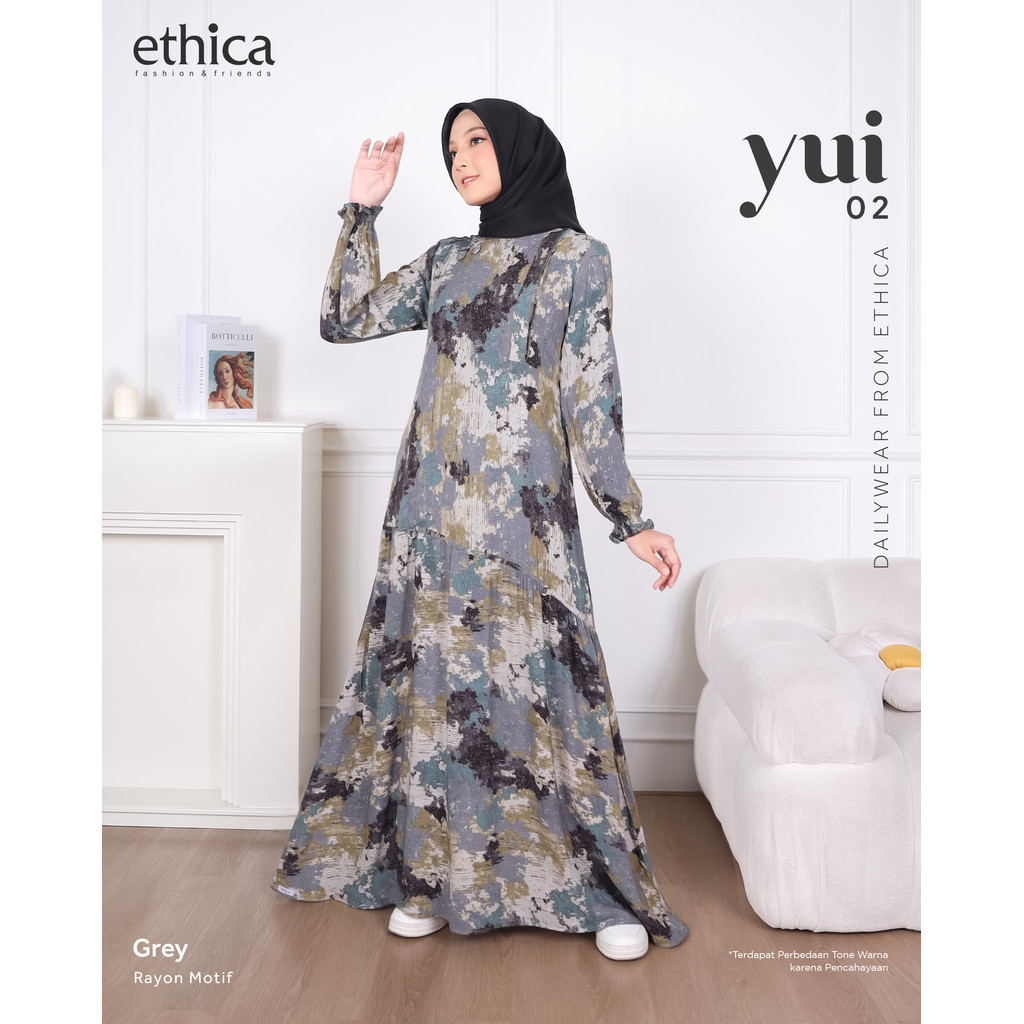 Yui 02 Gamis Sehari Hari Original by Ethica