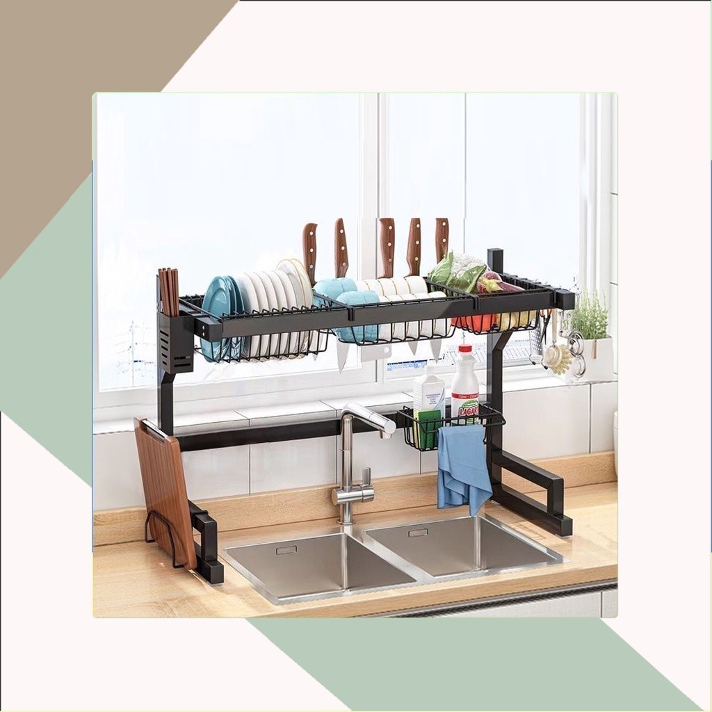 Goto Kora Rak Piring Bumbu Dapur Kitchen Rack Portable Minimalis