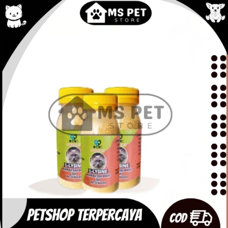 

Petco L-Lysine 50Gr|OBAT, VITAMIN & SUPLEMENT