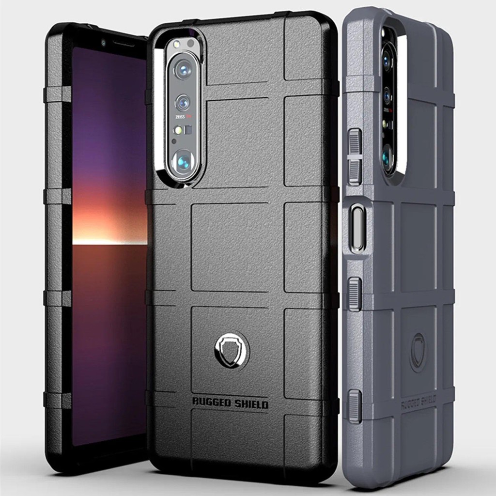 For Sony Xperia 1iii sony1 III Armor Matte Case Shockproof Shield Back Cover for xperia1 iii sony 1i