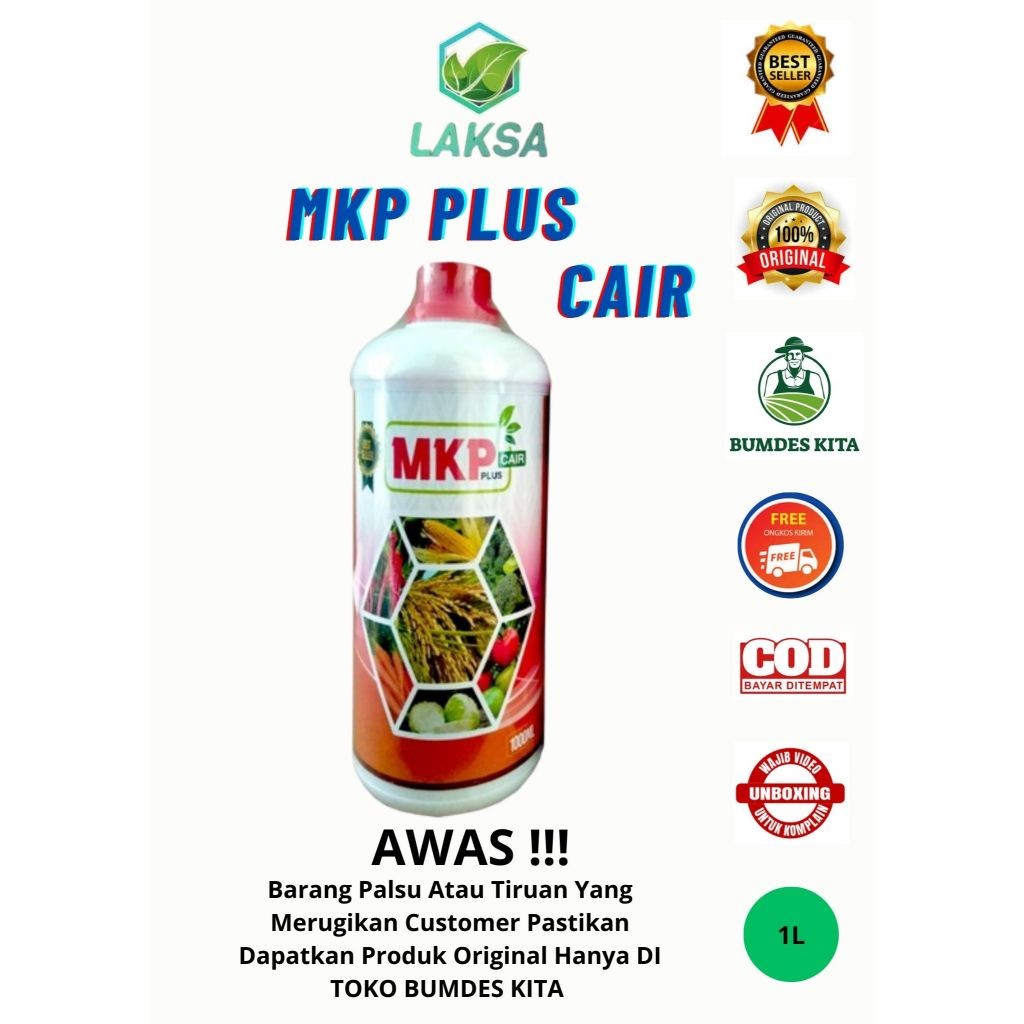 PUPUK MKP PLUS CAIR 1LITER