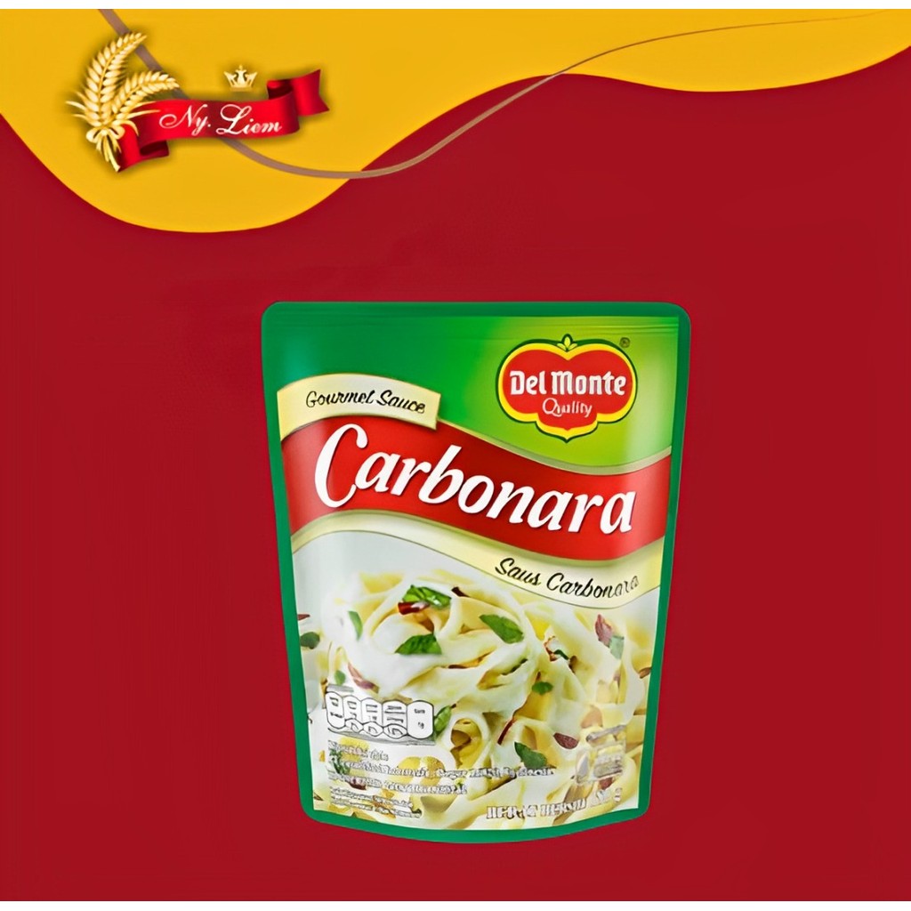 

DEL MONTE Carbonara Sauce / Saus carbonara 180 gram
