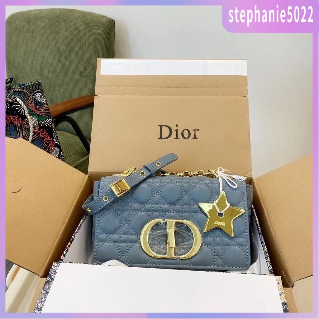 original- Tas Selempang Tote Rantai CD Dior Caro