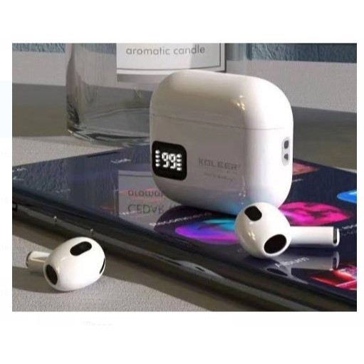 [ Handsfree Bluetooth ] KOLEER S19 TWS Wireless Bluetooth V5.3 Earbuds Stereo Headset Hi-Fi Super Ba
