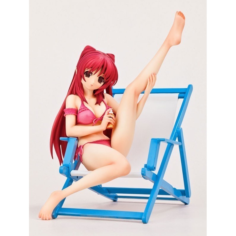 ORIGINAL Girl Figure To Heart 2 Tamaki Kousaka Beach Side Swimsuit -BIB & VERY RARE