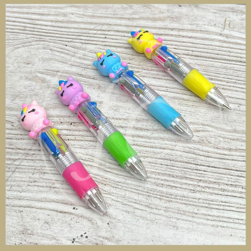 

Pen / Pulpen / Bolpen Mekanik Cetek 4 Warna Mini Unicorn Duduk PC-1503 Unikron Kuda Poni Imut Alat Tulis Sekolah Anak Hadiah Kado Bingkisan Hampers Ulang Tahun