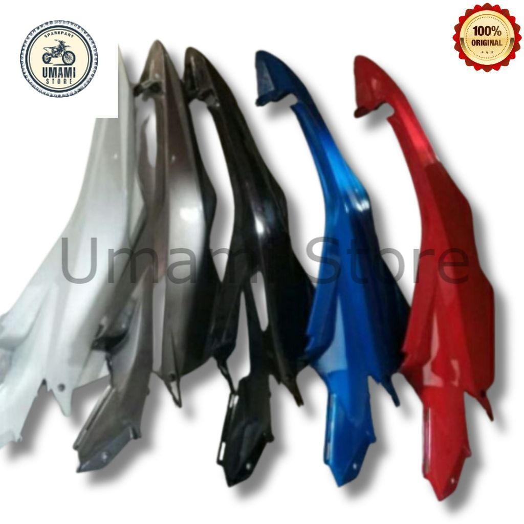 Cover Body Satria FU Facelift 2013 2014 2015 putih abu abu Hitam biru merah bahan tebal Presisi Terb