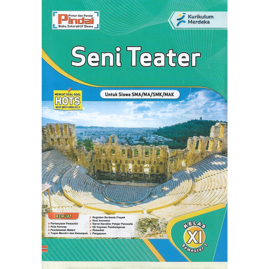 

Buku LKS Seni Teater Kelas 11 SMA/MA/SMK/MAK kurikulum Merdeka Semester 1