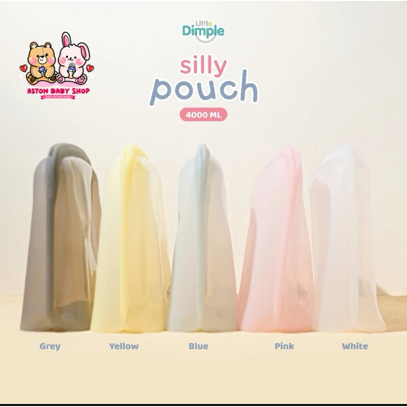 Little Dimple Silly Pouch 4000ml / Little Dimple Silicone Pouch