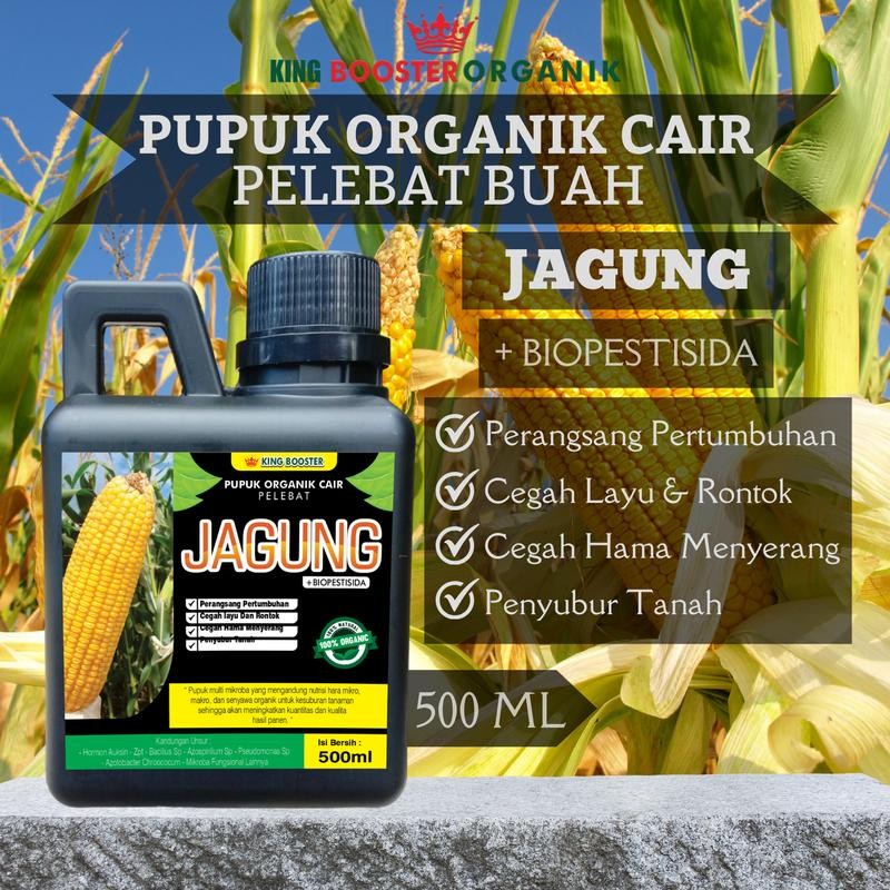 Pupuk Booster JAGUNG Pupuk Cair JAGUNG Pupuk Semprot 500ml Untuk Tanaman dan JAGUNG