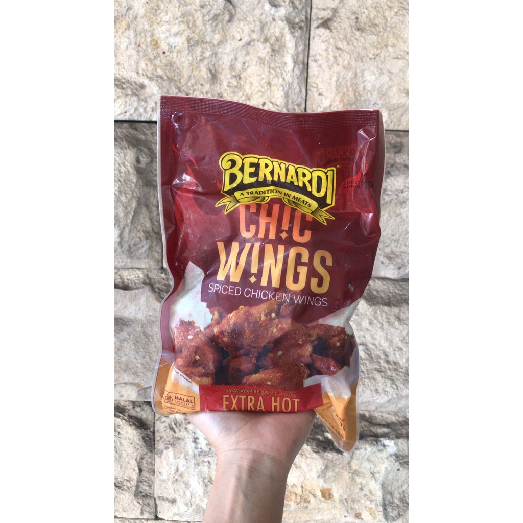 

Bernardi chic wings xtra hot 380g