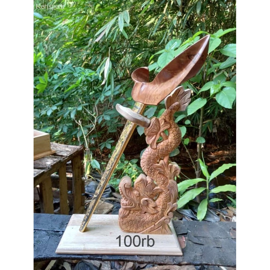 

jagarak keris naga isi 1 ukir alus standing bkn megantoro sengkelat k murah antik