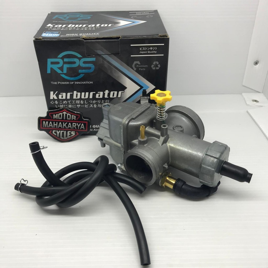 KARBURATOR PE 28 KARBU RACING PE 28 SKEP KUNINGAN MERK RPS