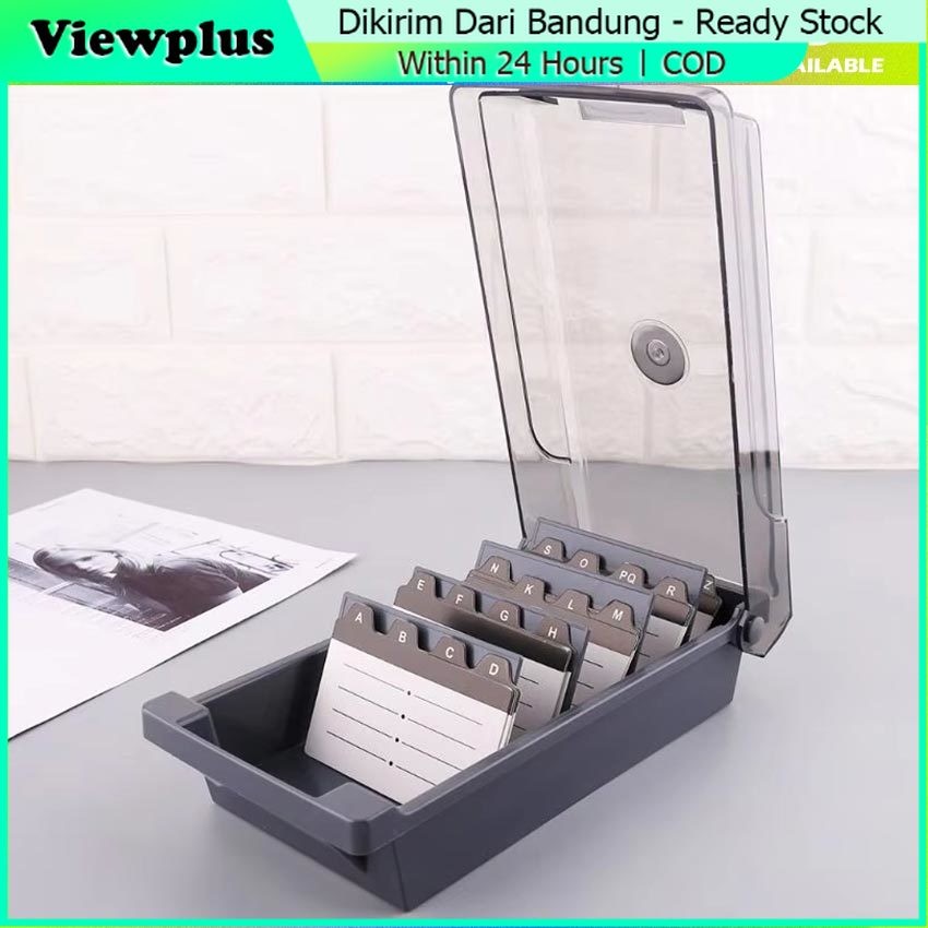 Box Tempat Kartu Nama Case Plastik Big Size 800 kartu / Kotak Kartu Nama / Name Card Case