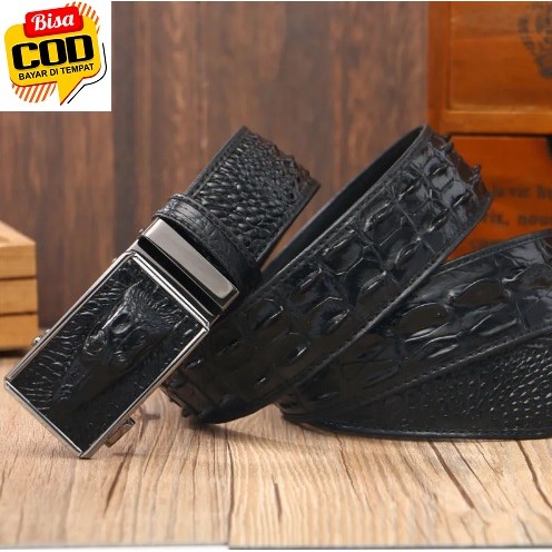 Ikat pinggang pria model rel  ikat pinggang kulit pria model rel  tali ikat pinggang pria model rel 