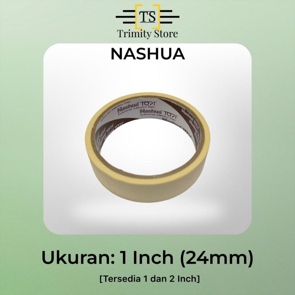 

NASHUA Isolasi Kertas / Masking Tape - 1 Inch x 10M