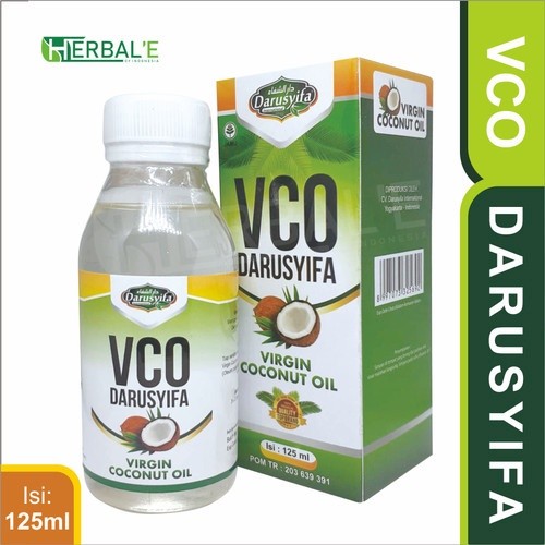 

VCO DARUSYIFA 125ML Virgin Coconut Oil Minyak Kelapa Murni Dijamin Original 100% I VCO DARUSYIFA
