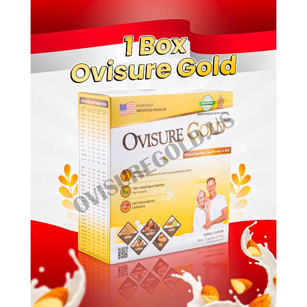 

OVISURE GOLD SUSU BPOM , Susu Ovisure gold MEMBANTU MEMULIHKAN KERUSAKAN TULANG , OVISURE GOLD SUSU