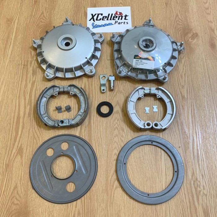 Paket Full Set Tromol Ring 10 Vespa Super VBB Upgrade Ring 10 - India-India