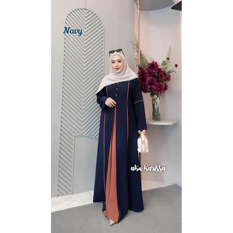Aku karissa Hania dress - Gamis aku Karisa - gamis aku karissa