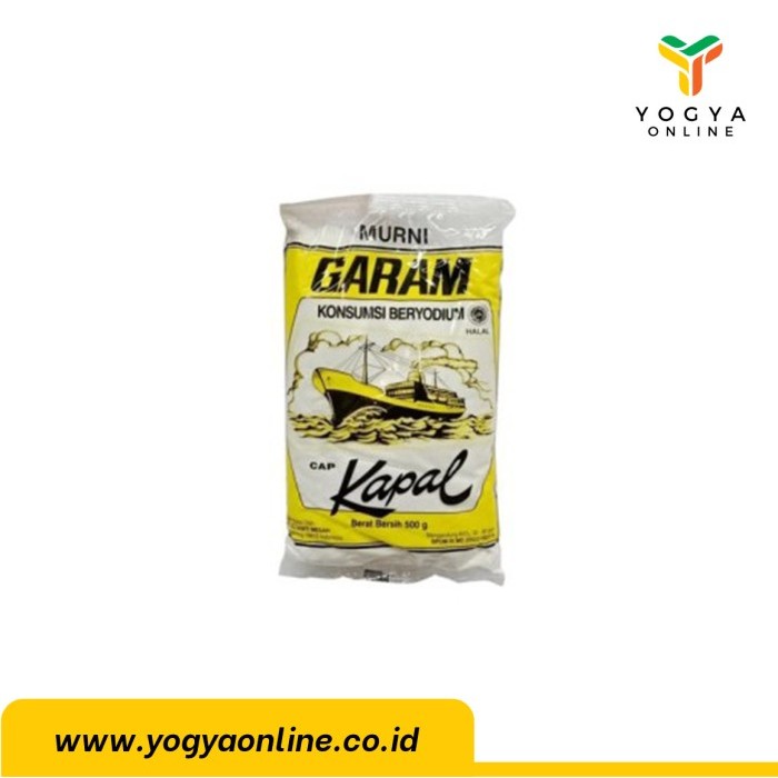 

cocoonrebirth Kapal Garam Halus 500 Gr